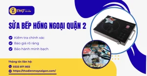 Sửa bếp hồng ngoại Quận 2