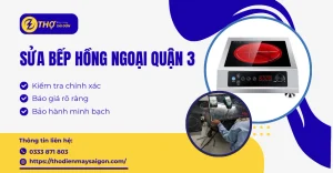 Sửa bếp hồng ngoại Quận 3