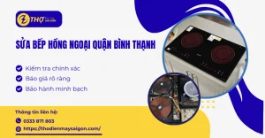 Sửa bếp hồng ngoại Quận Bình Thạnh