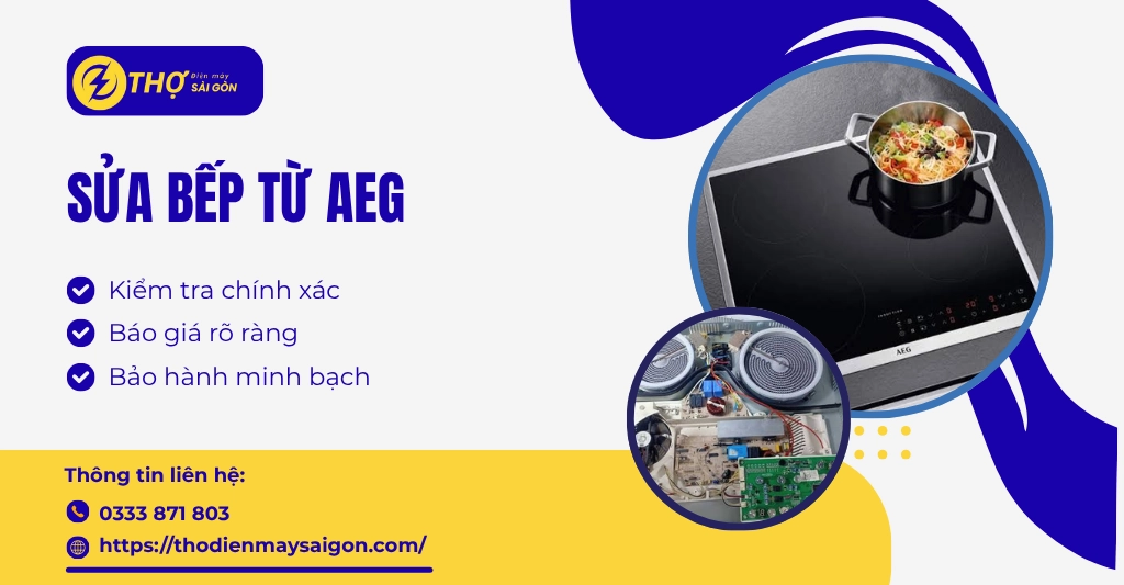 Sửa bếp từ AEG