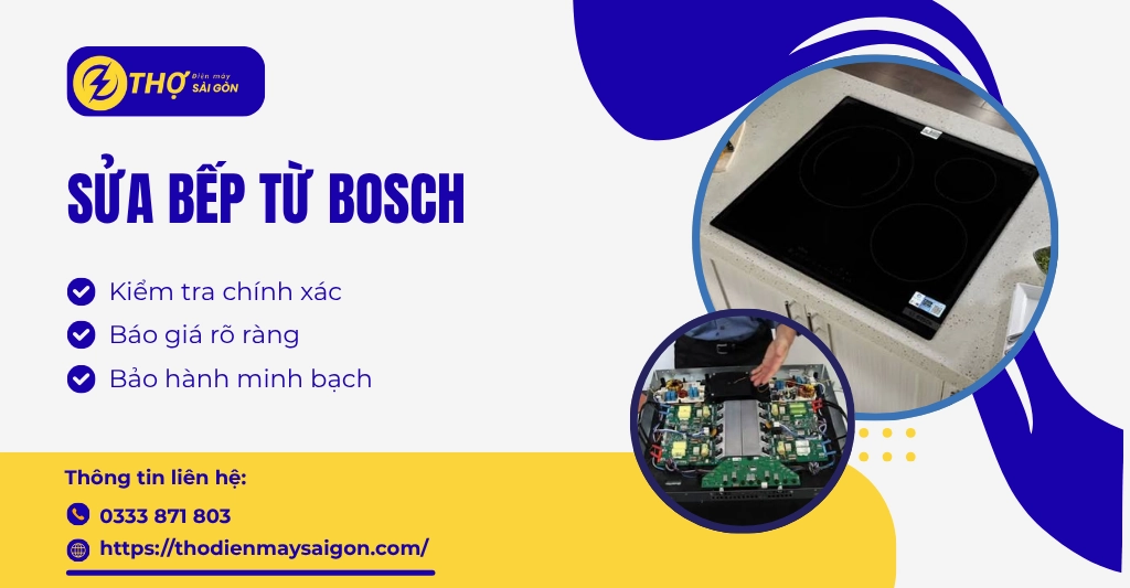 Sửa bếp từ Bosch