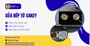 Sửa bếp từ Canzy