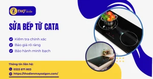 Sửa bếp từ Cata