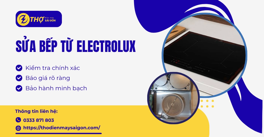 Sửa bếp từ Electrolux