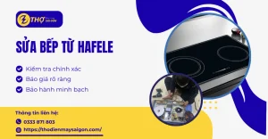 Sửa bếp từ Hafele