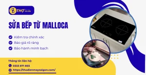Sửa bếp từ Malloca