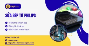 Sửa bếp từ Philips