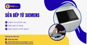 Sửa bếp từ Siemens