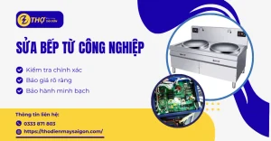 Sửa bếp từ công nghiệp