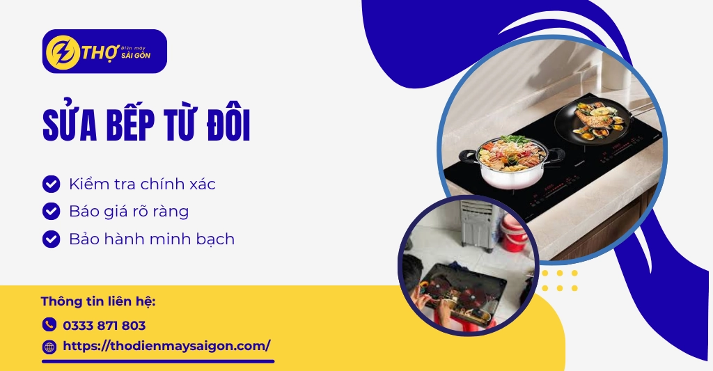 Sửa bếp từ đôi