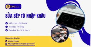 Sửa bếp từ nhập khẩu