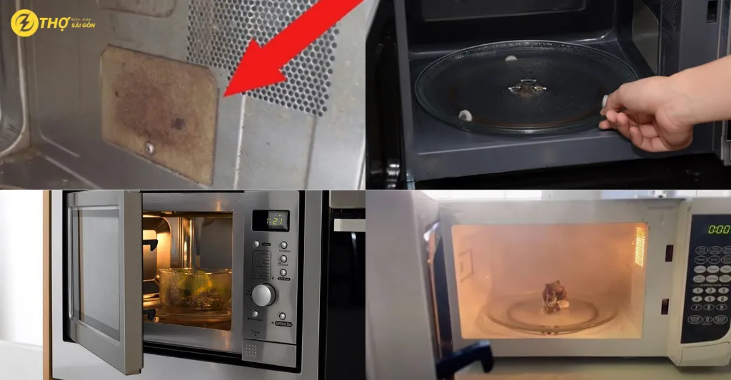 Các lỗi thường gặp khiến lò vi sóng mất an toàn
