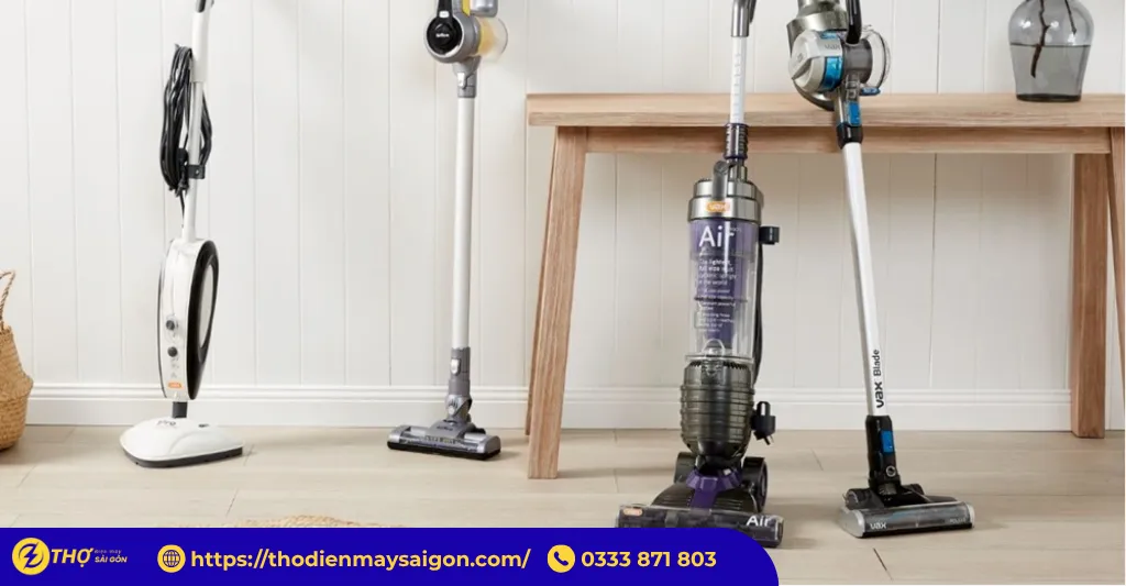 Những lỗi máy hút bụi thường gặp cần sửa chữa