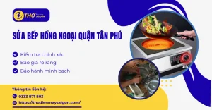 Sửa bếp hồng ngoại Quận Tân Phú