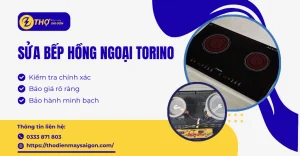 Sửa bếp hồng ngoại Torino