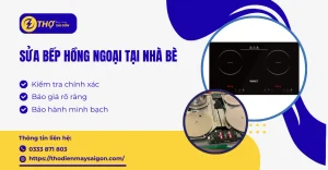 Sửa bếp hồng ngoại tại Nhà Bè