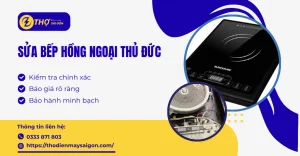 Sửa bếp hồng ngoại tại Thủ Đức