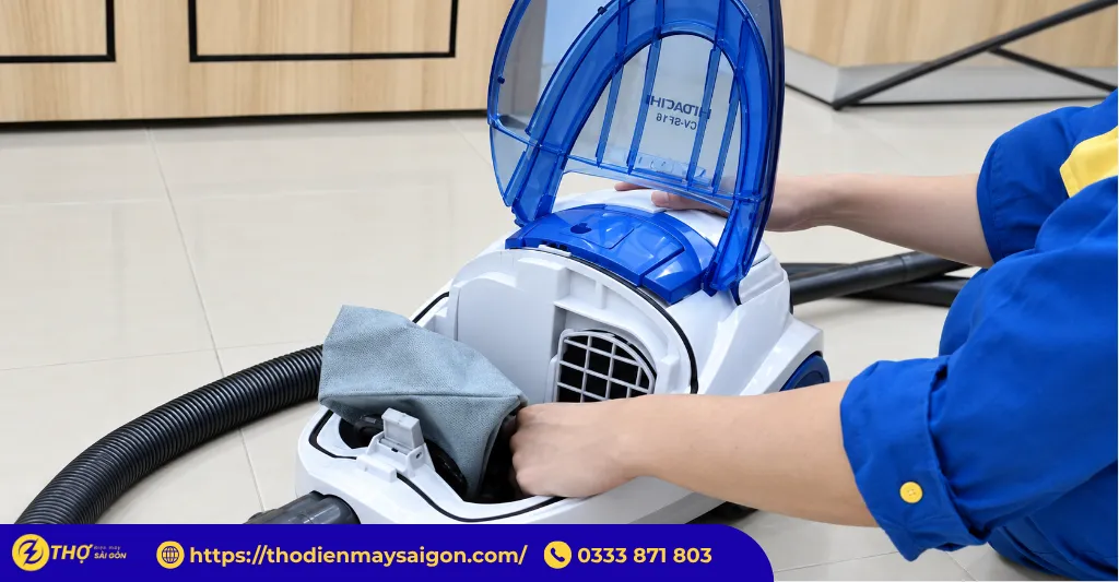 Vì sao nên chọn dịch vụ sửa máy hút bụi tại Thợ Điện Máy Sài Gòn